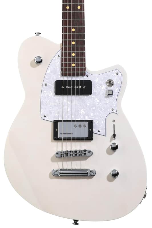 Reverend Chris Freeman Signature Electric Guitar - Transparent White image 1