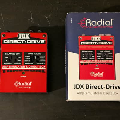 Radial JDX Direct-Drive Amp Simulator and Direct Box - Tonebone image 1