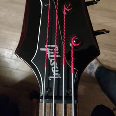 Left​  Handed Tokai Thunderbird Bass Guitar 1992 Tobacco Sunburst image 4