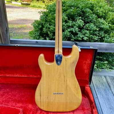 Vintage 1974 Fender Stratocaster Natural Hardtail image 8
