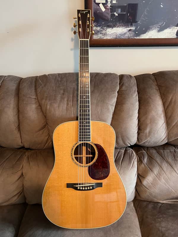 Bourgeois Bryan Sutton Limited Edition Dreadnought Brazilian / Adirondack image 1