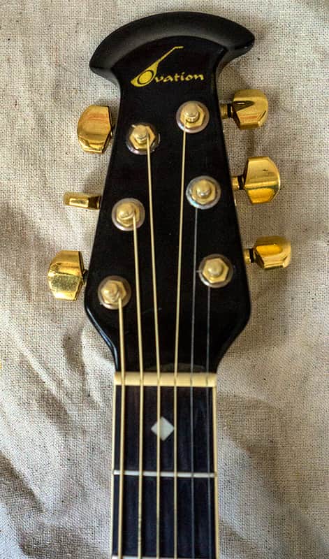 1982 Black Ovation 1617-5 Legend | Reverb