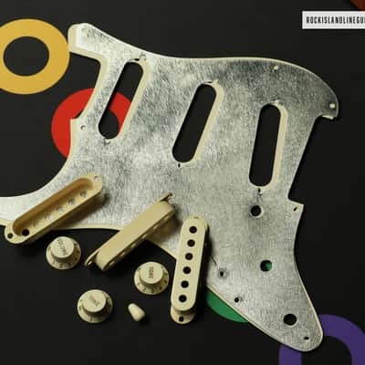 Fender Custom Shop Nitrate Celluloid '59/'63 Tortoise Shell Stratocaster Pickguard Set - Relic image 2