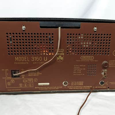 Vintage Grundig Majestic 3160 FM/MPX/AM/Shortwave/UHF Radio MCM Style And Incredible Sound! 1960 image 8