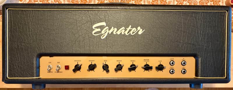 Egnater 50W Seminar Head? 2010’s - Black & Gold image 1