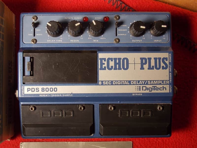 DIGITECH PDS-8000 12-BIT 8 SECOND DELAY SAMPLER LOOPER IN EXC+++