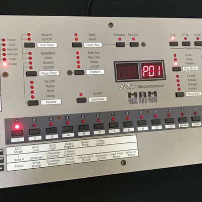 rare MaM SQ-16 (Music and More) Multitrack Sequencer image 1