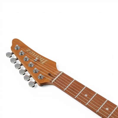 Ibanez AZ22S2BK AZ Standard 6-String Electric Guitar - Black - Roasted Maple Neck, HSS Pickups, dyna-MIX9 image 8