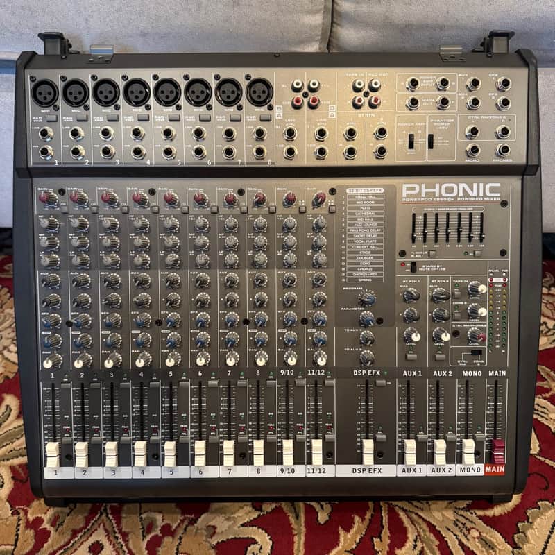 フミオページ Open Box Phonic Powerpod 1860 Plus Powered Mixer | Guitar Center