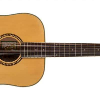 Oscar Schmidt OD312 Dreadnought Select Spruce Top Mahogany Neck 12-String Acoustic Guitar image 4