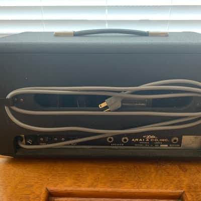 Aria Hi-Fi Vocal Amp 60 1960’s? Black Tolex image 3