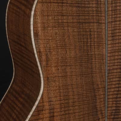 Huss & Dalton CM 12-Fret Custom Sinker Redwood and Flamed Black Walnut With Hide Glue NEW image 16