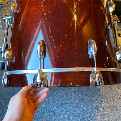 Gretsch USA Custom Bass Drum 22x22 - Walnut High Gloss (2006) image 13