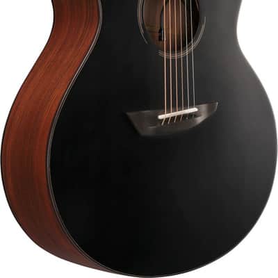Ibanez JGM10 Acoustic Guitar - Black Satin Top, Natural High Gloss Back and Sides (JGM10BSN) image 2