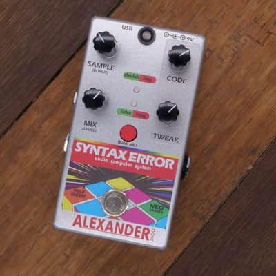 Reverb.com listing, price, conditions, and images for alexander-pedals-syntax-error