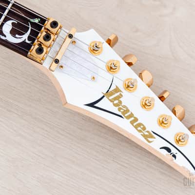 2020 Ibanez Steve Vai signature PIA3761 Paradise In Art Stallion White w/ Case, Tags image 4