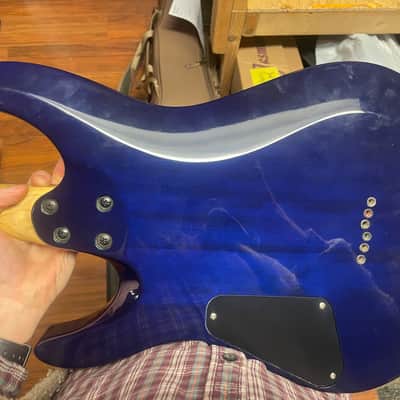 2019 Schecter Guitar Research C-6 Plus Electric Guitar Ocean Blue Burst (USED) image 9