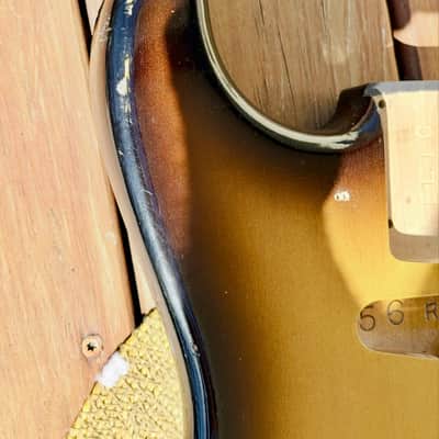 Fender Custom Shop ‘56 Stratocaster Body - Sunburst Nitro image 8