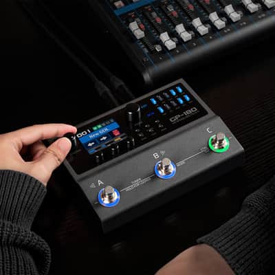 Immagine Valeton GP-180 Guitar Multi Effects Processor, 3 Footswitch Pedal, Built-in Battery - 8