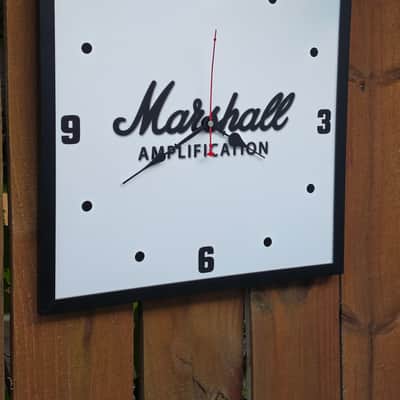 Marshall Amplifiers Dealer Style Wall Clock Killer Cool Man Cave/Garage Item image 2