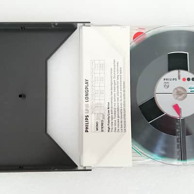 Philips LP 18 7-inch High Fidelity Low Noise Magnetic Tape - into original plastic case image 4
