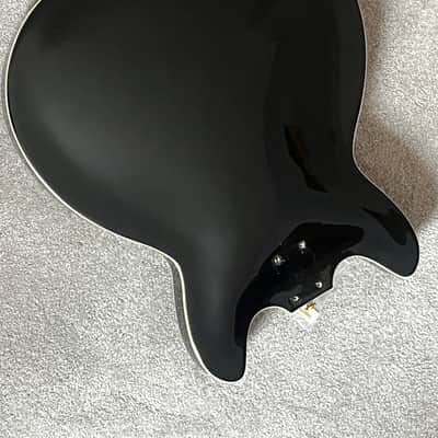 Hagstrom '67 Viking II 2023 body black loaded image 5
