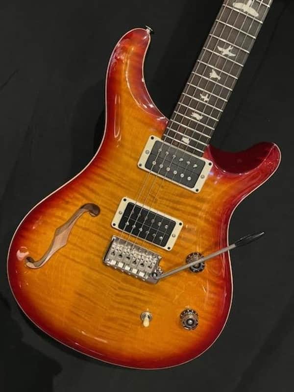 PRS CE24 Semi-Hollow - Dark Cherry Sunburst image 1