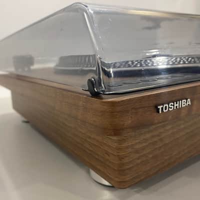 Toshiba Bluetooth Stereo Turntable Brown TY-LP200. Serviced! image 8