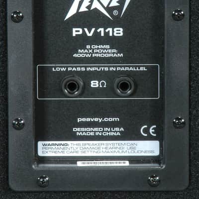 Peavey PV 118 18" Subwoofer image 4