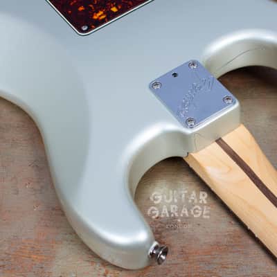 2004 Fender USA American Standard Stratocaster Shoreline Silver Tortoiseshell - Custom Shop pickups image 19
