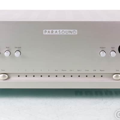 Parasound Halo Hint 6 Stereo Integrated Amplifier; MM / MC Phono; Remote image 1