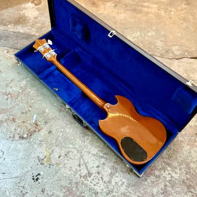 Guild JS-II Jet Star SG Bass 1970’s - Mahogany original vintage USA image 8