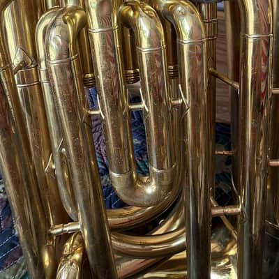 Conn 10J Tuba 1962 - Brass Lacquer image 6
