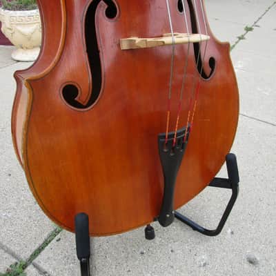 Kay Kraftsman 3/4 Upright Bass 1945 B-385 Chubby Jackson model aka Switch Master Pickup SE Michigan image 4