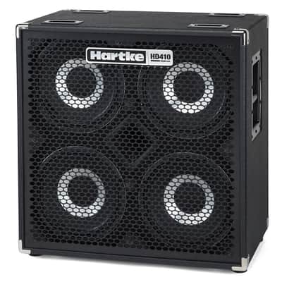 Hartke HD410 4 x 10" HyDrive speaker + 1" HF Horn Bass Cabinet. 1000 watts 8 ohms image 2