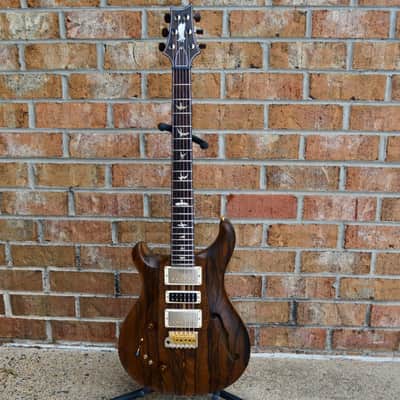 PRS Special Semi-Hollow Lefty Private Stock Ziricote // Black Limba // Brazilian Rosewood image 2