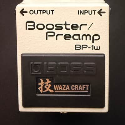 Boss BP-1W Booster / Preamp Waza Craft 2023 - Present - White image 1