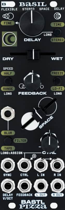 BASTL BASIL FLEXIBLE STEREO SPACE DELAY : BRAND NEW :  [DETROIT MODULAR] image 1
