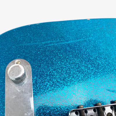 Fender Nocaster 51 Relic Telecaster 20th Anniversary Custom Shop 2015 Blue Sparkle image 9