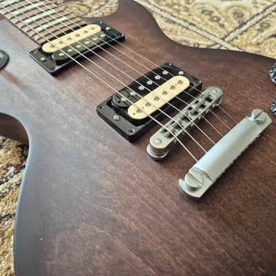 Gibson Les Paul LPJ 2014 Chocolate with Gibson Hard Case image 5
