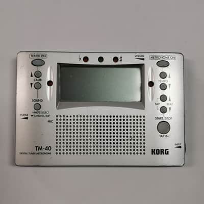 Korg TM-40 Digital Tuner Metronome - Grey image 1
