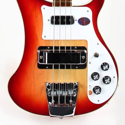 2014 Rickenbacker LTD 4003 FG CB Checkerboard Binding Fireglo! Japan Exclusive Run | RARE MODEL! image 8