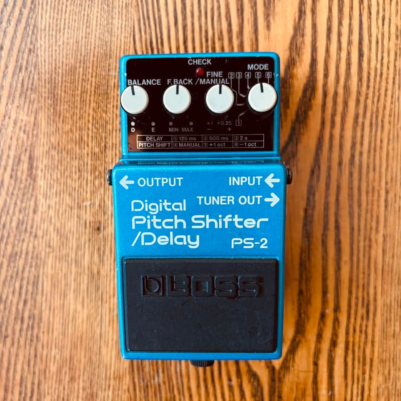 Boss PS-2 Digital Pitch Shifter/Delay (Blue Label)