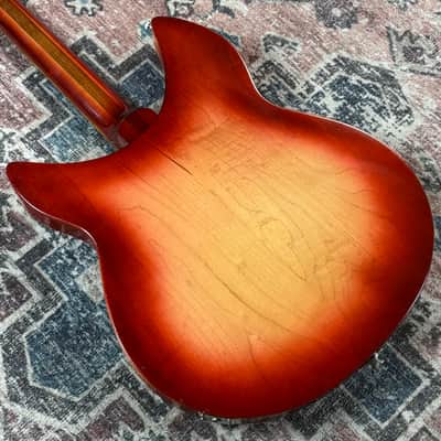 1966 Rickenbacker 330 Vintage Fireglo Made In USA Electric Guitar W/ Original Hardshell Case! image 10