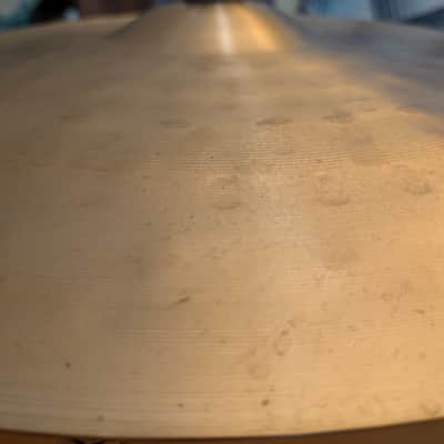 24" Sabian Vault HHX 3114 Grams Ride Based on the 20" Legacy with Raw Band Below Crash It! Clean Bell 🔔 Prototype 2010s - Natural Traditional image 2