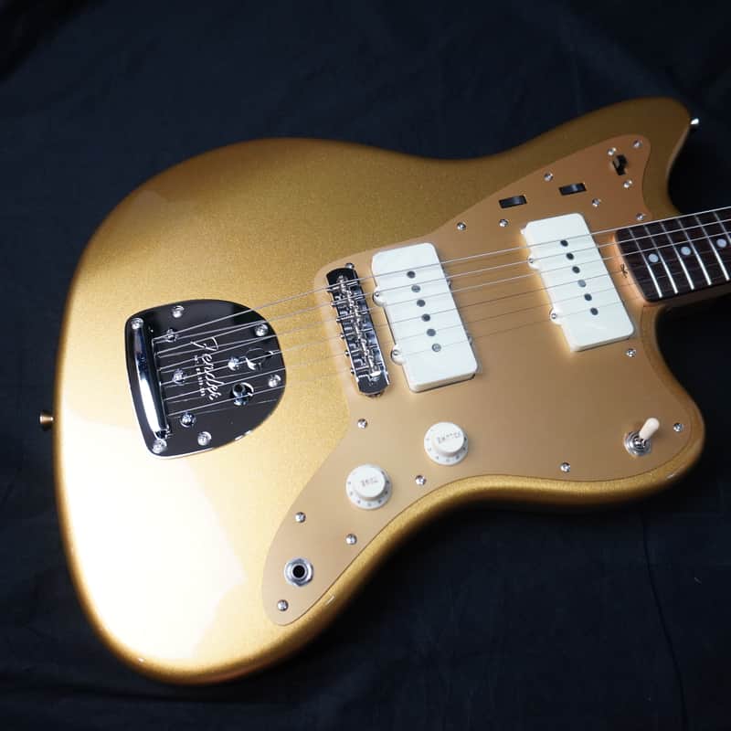 *NEW IN BOX* 2025 Fender  ISHIBASHI FSR MIJ Traditional Jazzmaster Matching Head Mystic Aztec Gold image 1