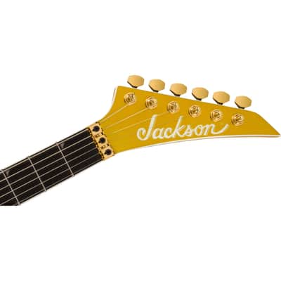 Jackson Pro Plus Series Soloist SLA3 Ebony Fingerboard w/ Seymour Duncan Pickups - Gold Bullion image 6