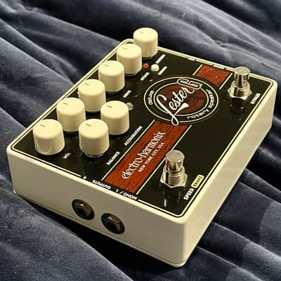 Electro-Harmonix Lester G Deluxe Rotary Speaker 2016 Black / Brown image 5