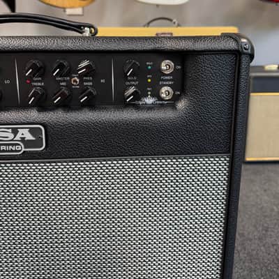 MESA/Boogie Triple Crown TC-50 50W 1x12" Tube Guitar Combo Amp - Bronco Tolex, Black #2801 image 5