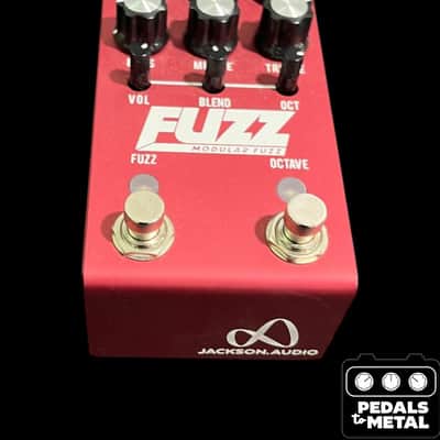 Jackson Audio FUZZ w/ 3 cards page MK2, Modern, Vintage Fuzz - Red - X19417 image 3